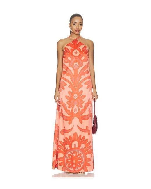 Diarrablu Orange Aria Dress