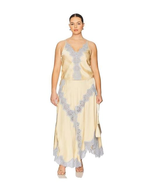L'academie Natural 'Academie Lay Midi Skirt