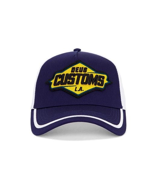 Deus Ex Machina Truckermütze Bills in Blue für Herren