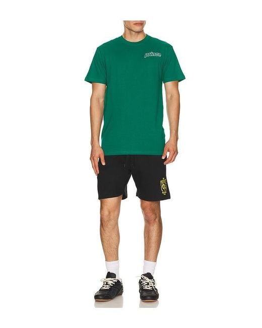 Prince Tennis Black Brushed Fleece Short for men