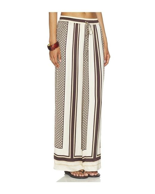 Shona Joy White Meret Drawstring Pant