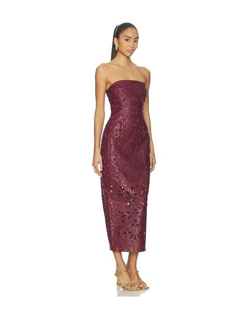 Cult Gaia Red Raylene Dress
