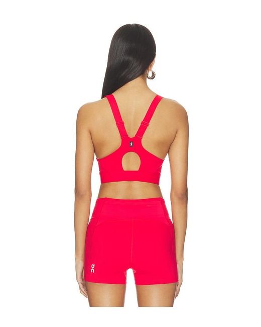 On Shoes Pink Performance Bra