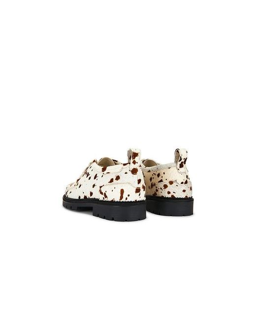 Duke & Dexter White Moby Cow Boot for men