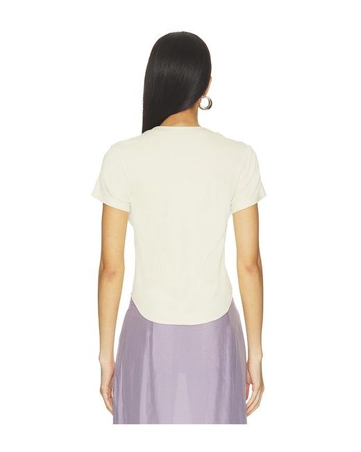 Artless White Crawford Tee