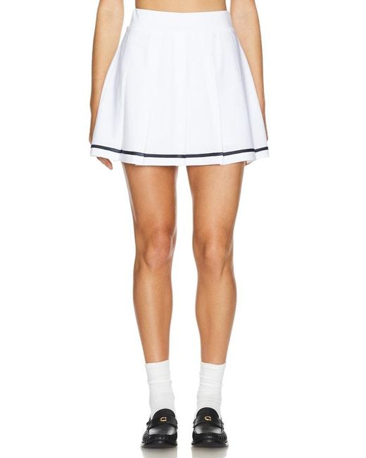 Varley White Clarendon Skirt