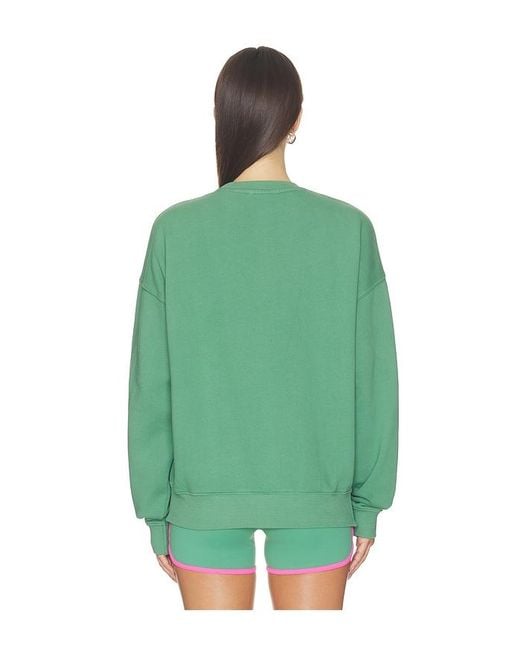 Beach Riot Green Devyn Oversized Sweatshirt