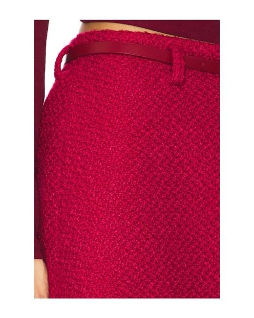 SER.O.YA Red Karla Mini Skirt