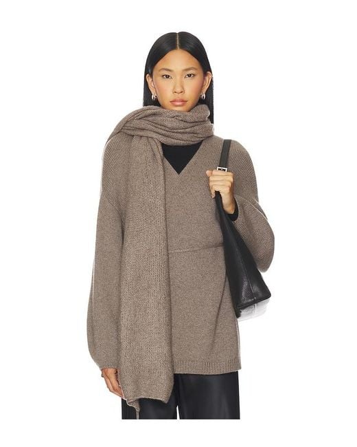 Lisa Yang Brown Ulla Scarf
