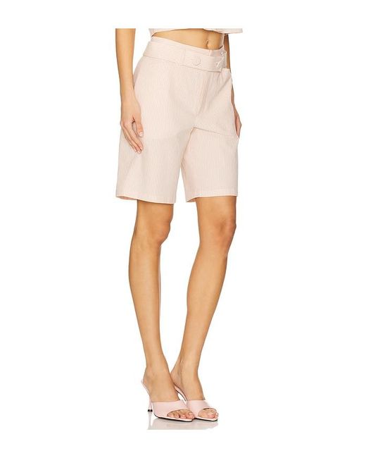 FRAME Natural Bermudas