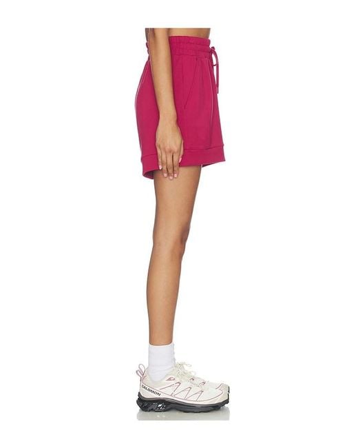 Varley Pink Atrium High Rise Short