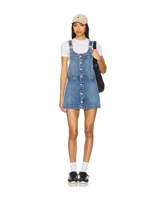 Free People Blue X We The Free Edie Denim Skirtall