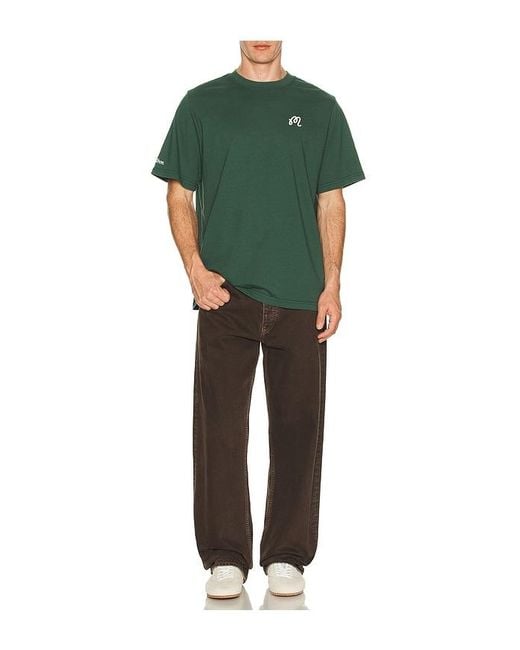 Malbon Green Bermuda Tee for men