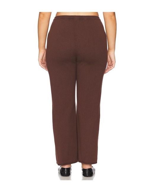L'academie Brown Maradona Knit Pant