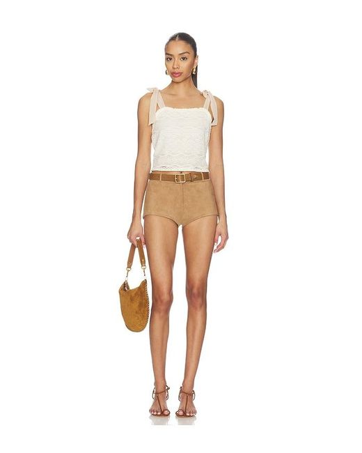 Steve Madden Natural Georgianna Top