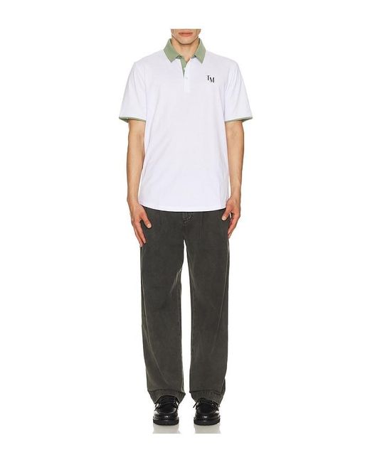 Travis Mathew White Energy Polo for men