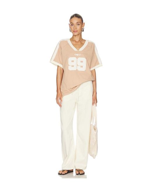 Araminta James Natural Chilli 99 Waffle Tee