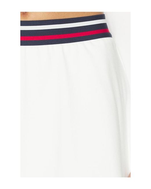 Splits59 White Kaia Active Rib Skort
