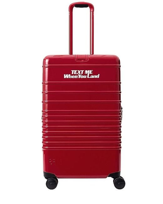 BEIS Red The Medium Check-in Roller