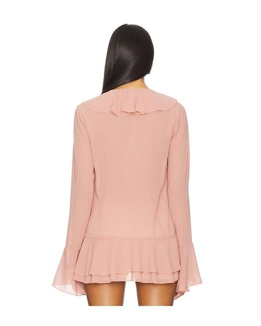 MORE TO COME Pink Alisia Top