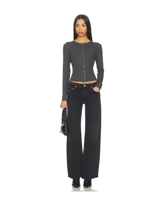 PERFECTWHITETEE Black Maureen Cardigan