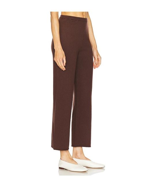 L'academie Brown Maradona Knit Pant