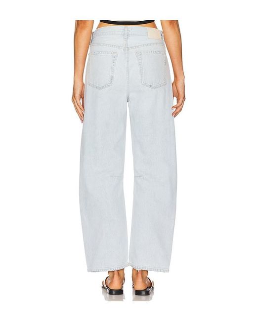 Citizens of Humanity White Miro Relaxed Jeans