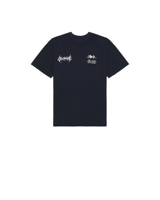 Civil Regime Blue Watch Us Burn Oversized Tee for men