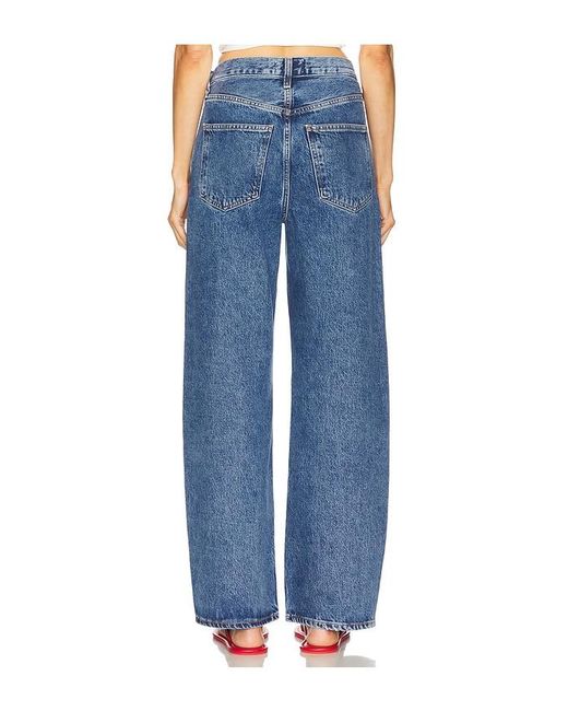 Agolde Blue Low Curve Jeans