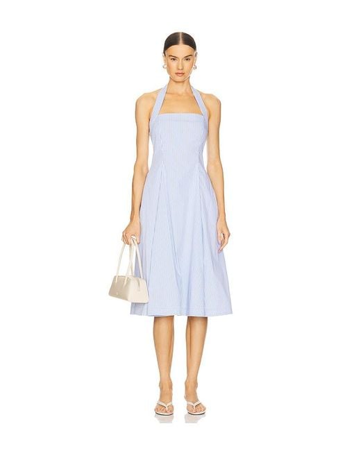 L'academie White By Marianna Skye Midi Dress