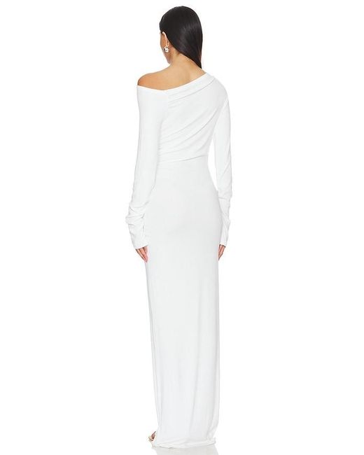 SNDY'S White Reyna Maxi Dress