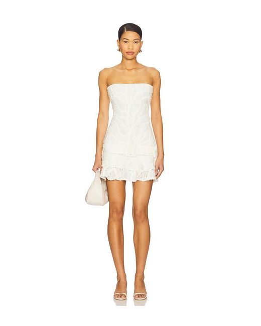 OW Collection White Kleid Cassidy
