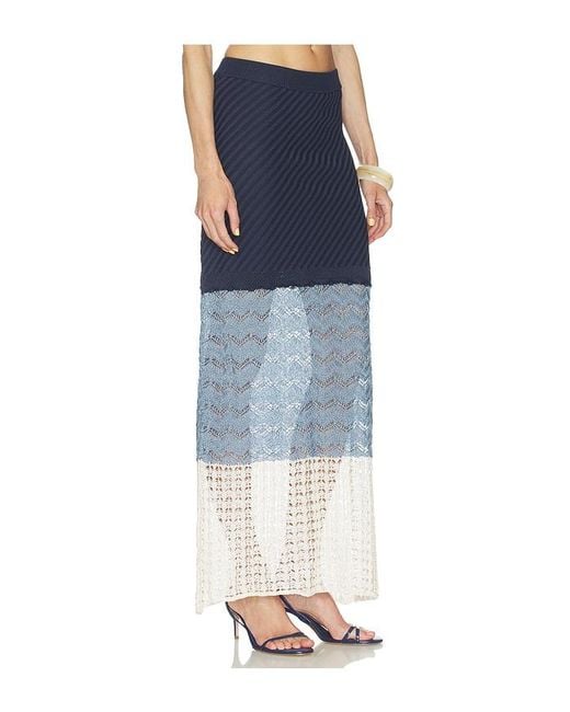 AZULU Blue Topanga Skirt
