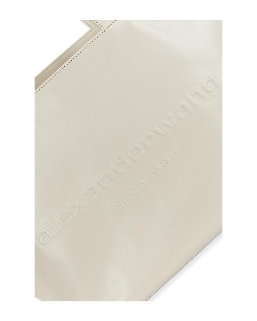 Alexander Wang White Punch Medium Tote Bag