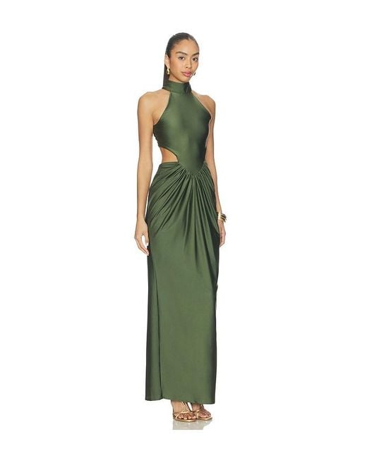 Mariandree Gaitan Green Corina Dress