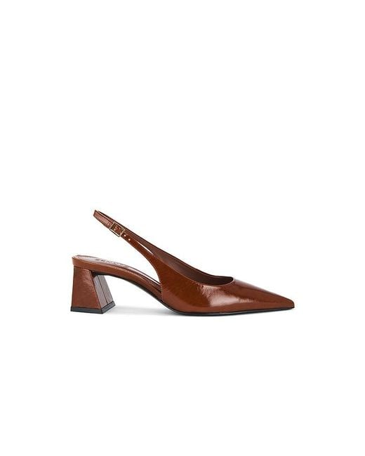 SCHUTZ SHOES Brown Rhonda Mid Pump