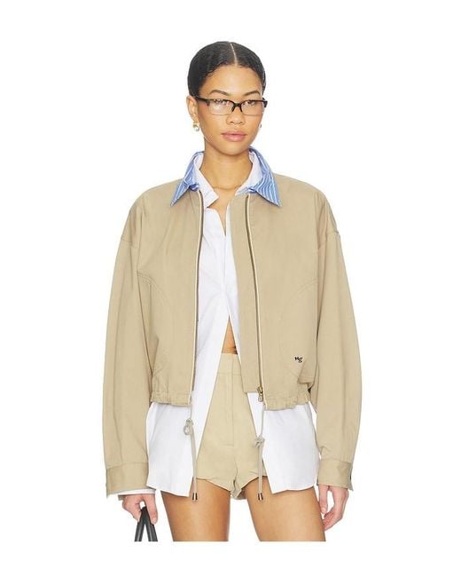 HOMMEGIRLS Natural Parachute Jacket