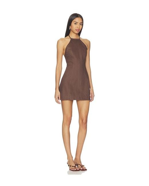 Matthew Bruch Multicolor Vest Mini Dress