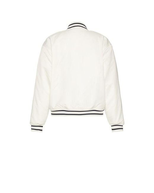 Guess White Bomber Jacket for men