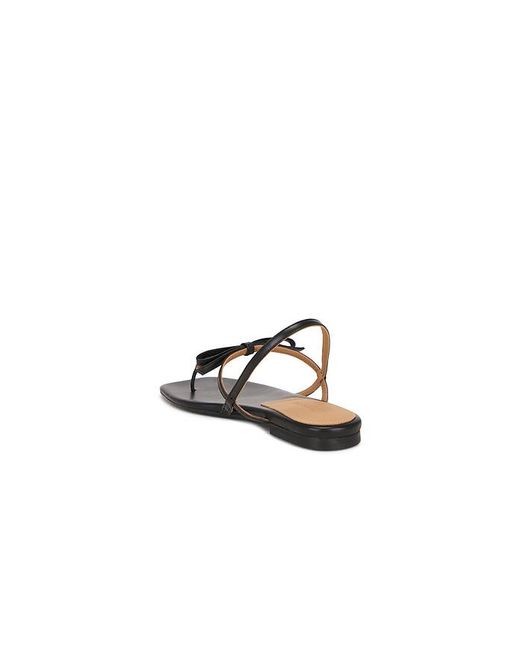 Flattered Black Sina Sandal