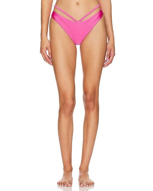 Jonathan Simkhai Multicolor Emmalynn Strappy Bikini Bottom