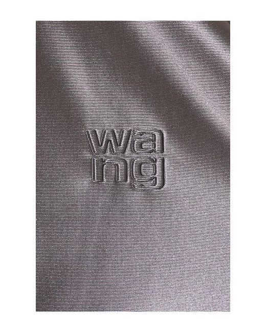 Alexander Wang Black Shrunken Zip-Up Jacket