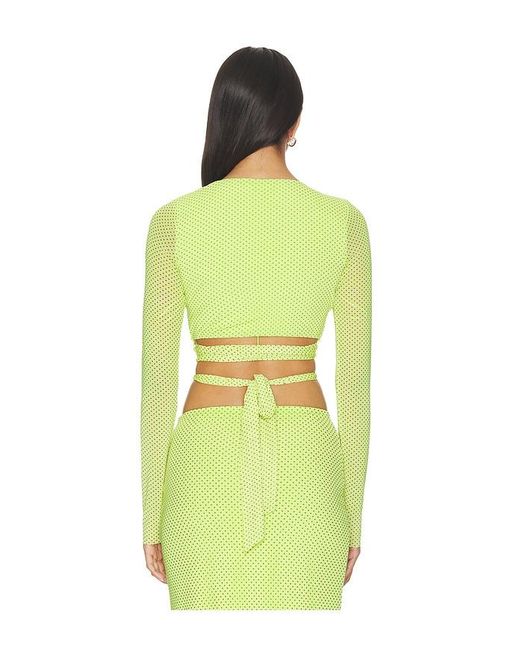 AFRM Green Halsey Top