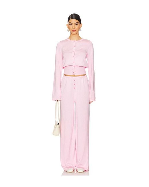 SNDY'S Pink X Revolve August Button Pants