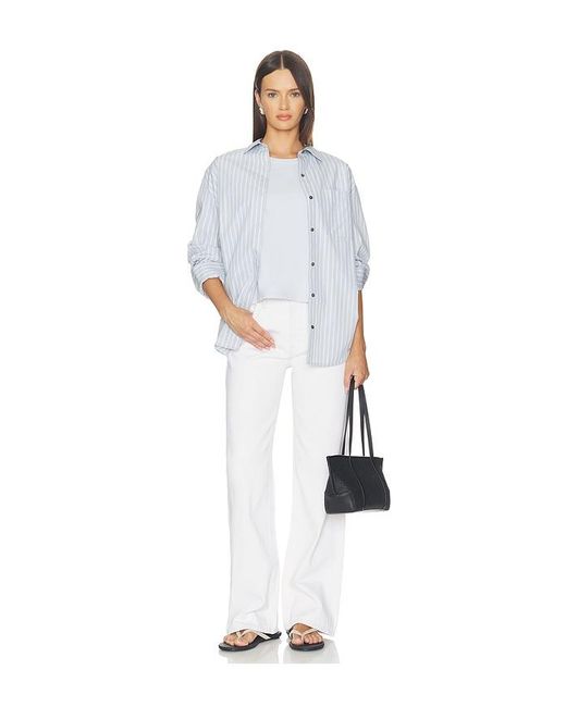 Mother White The Dodger Skimp Jeans