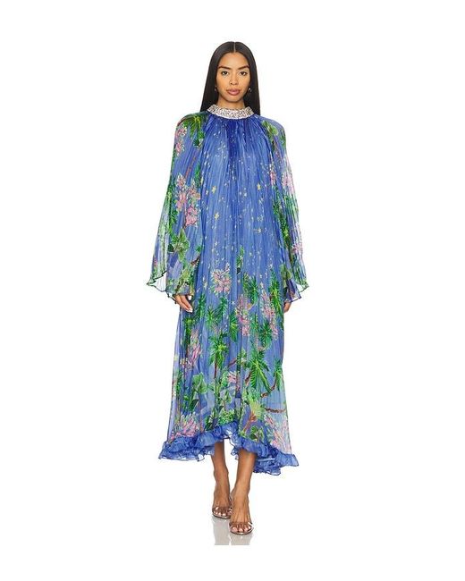 Celiab Blue Earth Dress