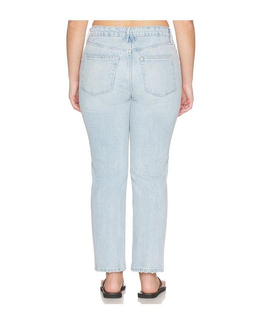 GOOD AMERICAN Blue Good Vintage Ankle Jeans