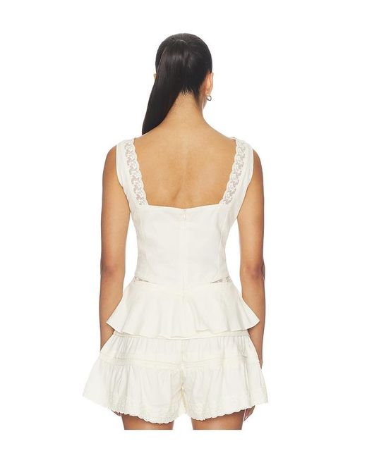 Sister NY White Costa Top
