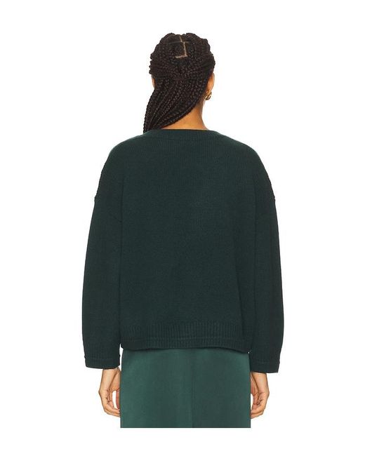 SABLYN Green Alston Boyfriend Crewneck Sweater