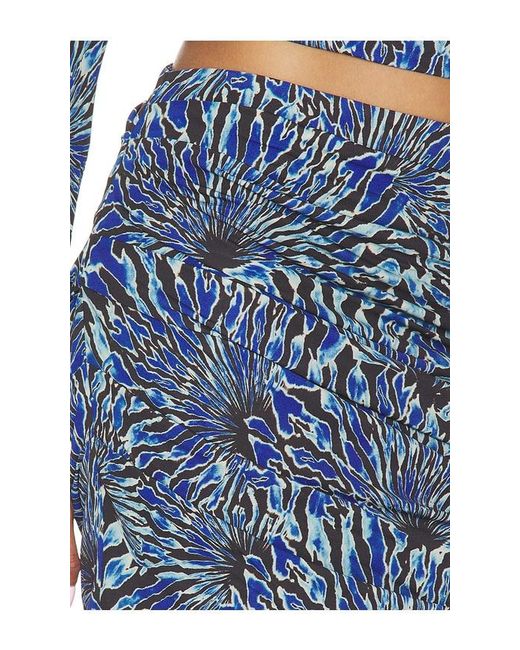 Ulla Johnson Blue Clementine Jersey Skirt